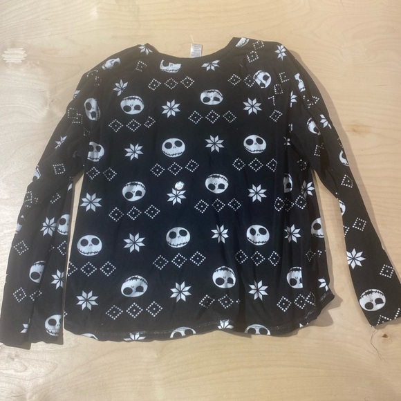 Nightmare Before Christmas Long Sleeve Sleepware Top 2X (GA) - Picture 14 of 14